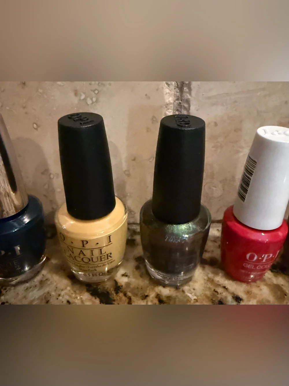 OPI Yellow Nail Lacquer & gel bundle set